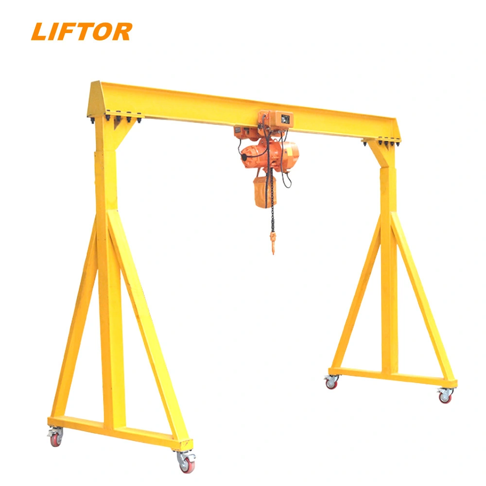 Port Crane Material Handling Heavy Construction Equipment Single Girder Overhead Gantry Crane 40ton Price