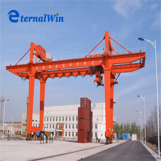 Double Girder 45ton Mobile Port Container Gantry Crane Price