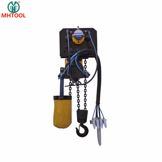 3ton 3000kg Single Rail Pneumatich Trolley for Pneumatic Hoist