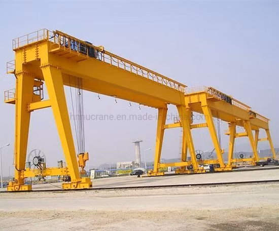 10 20 50 Tons Heavy Duty Rubber Tyre Gantry Crane for Port Container Lifting