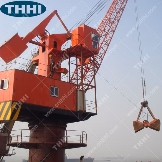Four Link Level-Luffing Port Fixed Crane