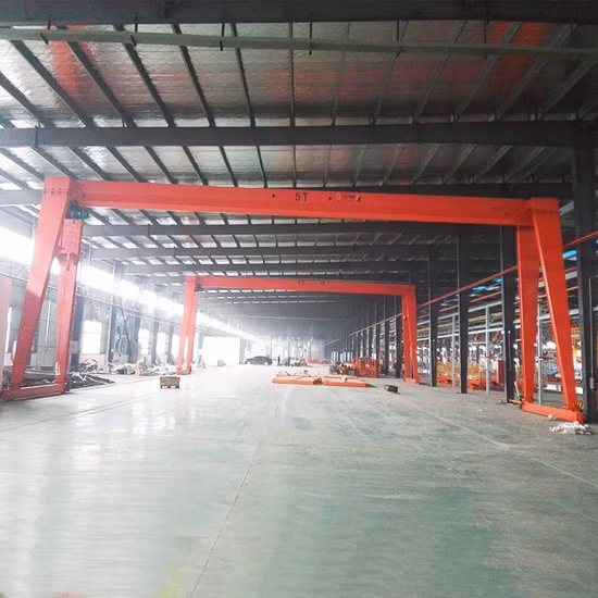 Portable 40 Ton Lifter Diesel Powered Mini Container Gantry Crane