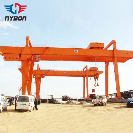 Rmg Type Mobile Container Lifting Gantry Crane