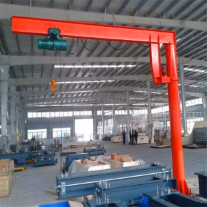 1ton2ton3ton 5ton 360 Rotated Foundation Mounted Cantilever Column Fixed Swing Slewing Pillar Jib Crane for Workshop Warehouse Construction
